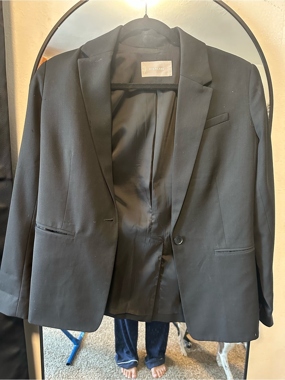 Everlane structured blazer